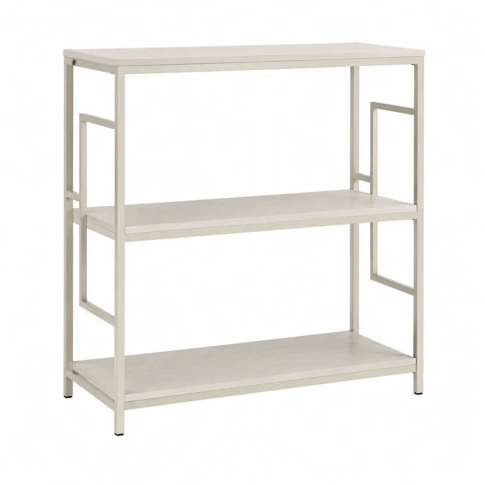 Półka Metalowo-Drewniana 3-poziomowa 76x80x30 cm