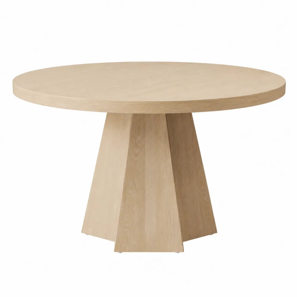 Okrągły stół dębowy 120 cm
